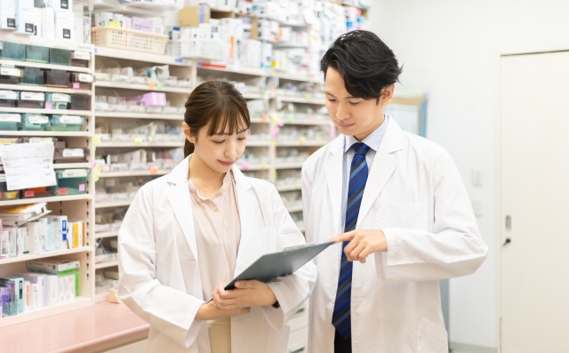 薬局での実習