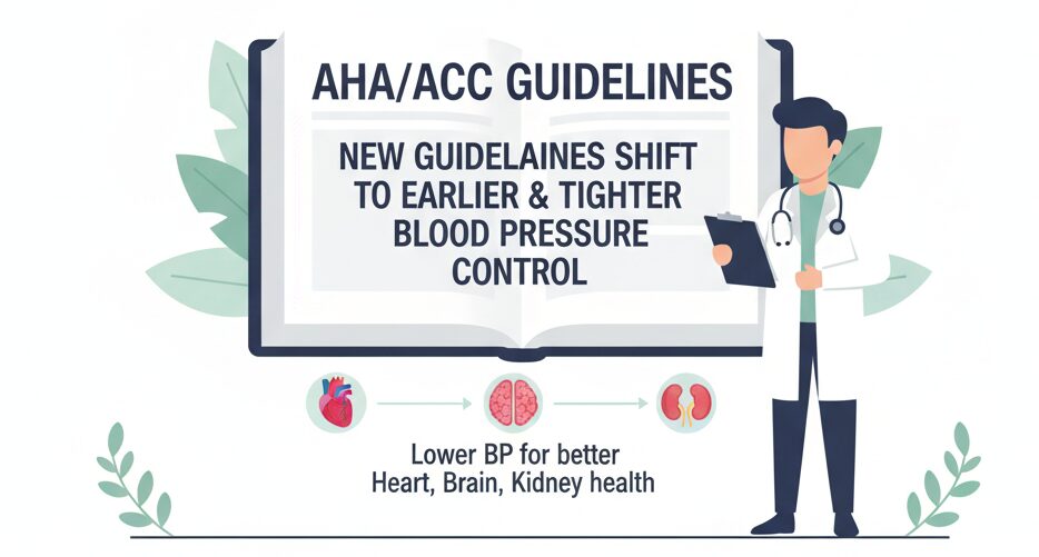 AHA/ACC高血圧新ガイドラインが示す「早期介入」と「目標の厳格化」